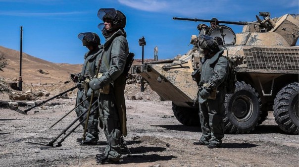 Сергей Шойгу направил дополнительные силы на разминирование древней Пальмиры