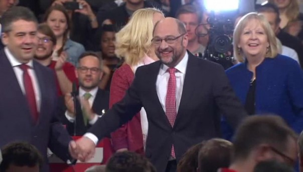 Шульц официально стал конкурентом Меркель