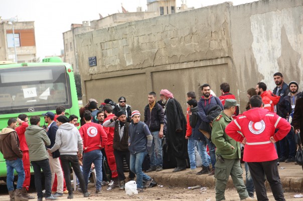 Боевики уходят Боевики уходят