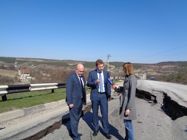 Оползень в Севастополе может пойти на жилые дома села Поворотное