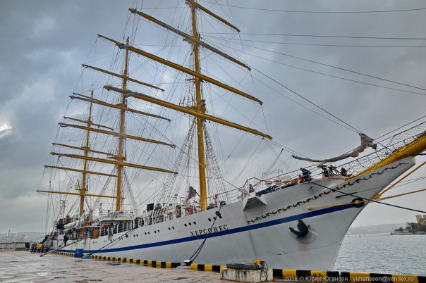 Севастопольцев зовут на день рождения фрегата «Херсонес»