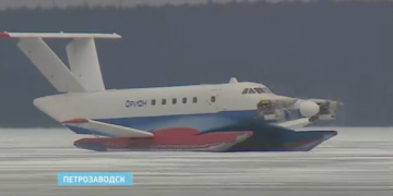 В России возобновлены испытания экраноплана «Орион 20»