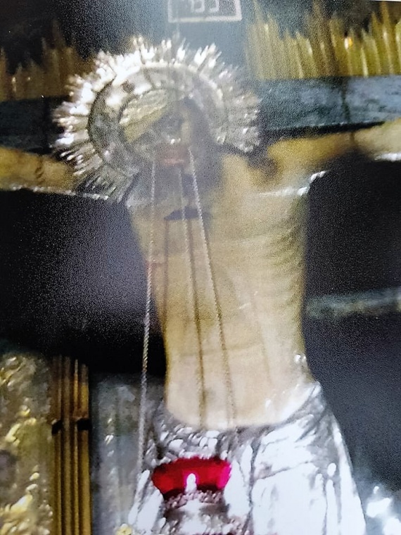 Крест Господень на Голгофе: Спаситель отверз очи