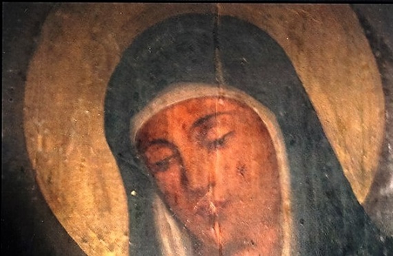 Крест Господень на Голгофе: Спаситель отверз очи