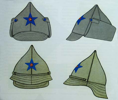 Символ Красной армии. Богатырка, фрунзевка, буденовка Символ Красной армии. Богатырка, фрунзевка, буденовка