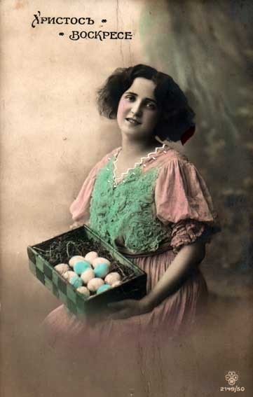 Старинные пасхальные открытки Старинные пасхальные открытки