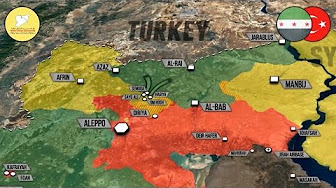18 апреля 2017. Военная обстановка в Сирии. Бои между турками и курдами в Алеппо | Подборка видео с Ближневосточного фронта