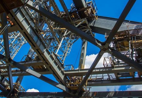 Арка Керченского моста: опубликованы свежие кадры хода строительства