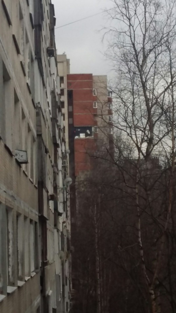 В жилом доме на востоке Петербурга прогремел взрыв (Фото, видео)