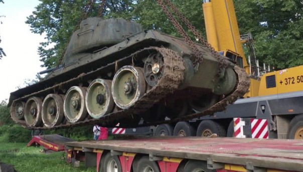 Эстонский коллекционер спас советский танк