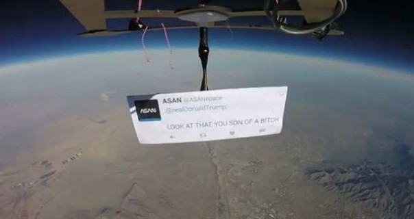 «Посмотри-ка сюда!» — противники Трампа предложили ему увидеть планету