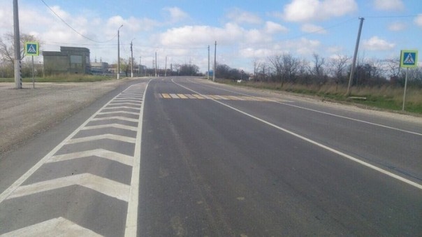 В Керчи закончены ремонтные работы на М-17: опубликованы первые фото