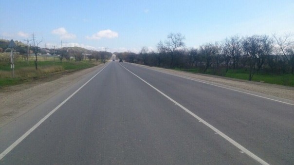 В Керчи закончены ремонтные работы на М-17: опубликованы первые фото