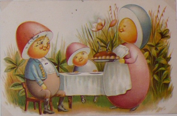 Старинные пасхальные открытки Старинные пасхальные открытки