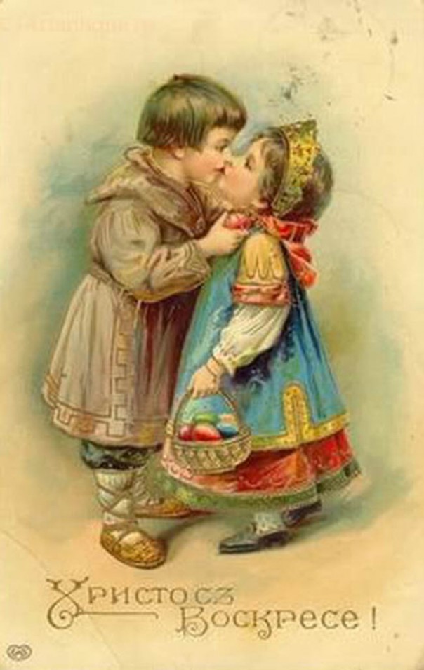 Старинные пасхальные открытки Старинные пасхальные открытки