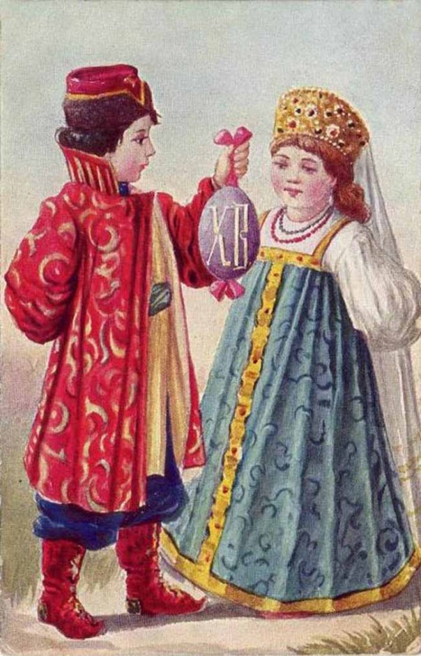 Старинные пасхальные открытки Старинные пасхальные открытки