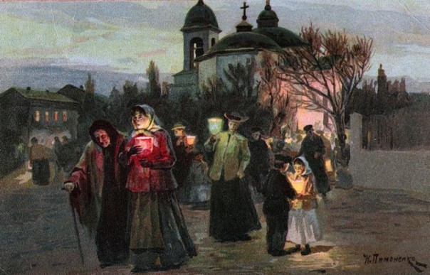 Старинные пасхальные открытки Старинные пасхальные открытки