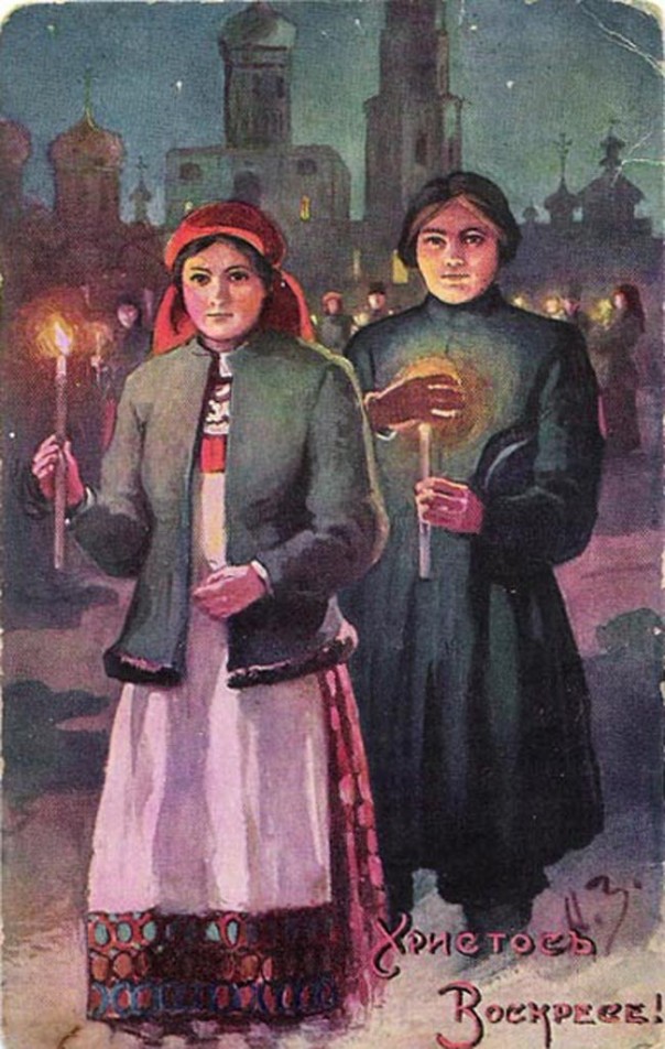 Старинные пасхальные открытки Старинные пасхальные открытки