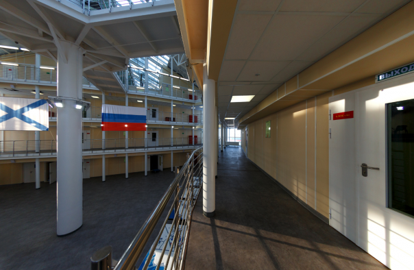 Минобороны показало уникальную военную базу "Арктический трилистник" Минобороны показало уникальную военную базу "Арктический трилистник"