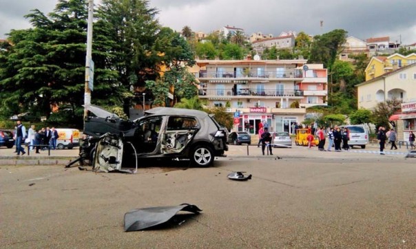 У автобусной станции в Черногории взорвалась бомба, заложенная в машину