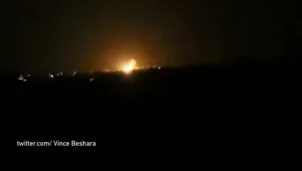 В районе аэропорта Дамаска прогремели взрывы