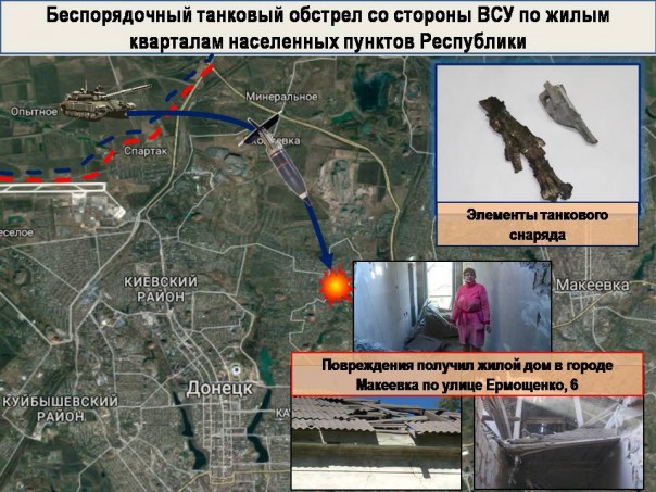 Сводка от МО ДНР 28 апреля 2017. Укрофашисты за неделю почти 300 раз нарушили «режим тишины», выпустив по ДНР 1097 боеприпасов