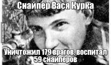 Василий Курка: 179 побед юного снайпера