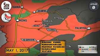 1 мая 2017. Военная обстановка в Сирии. САА и ВКС РФ начали операцию против ИГИЛ. Курды уничтожили 50 боевиков в Ракке
