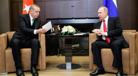 Президенты России и Турции завершили переговоры. Совместная пресс-конференция Владимира Путина и Реджепа Эрдогана в Сочи.