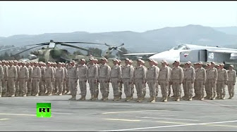 В Сирии российские военные празднуют 72-ю годовщину Победы