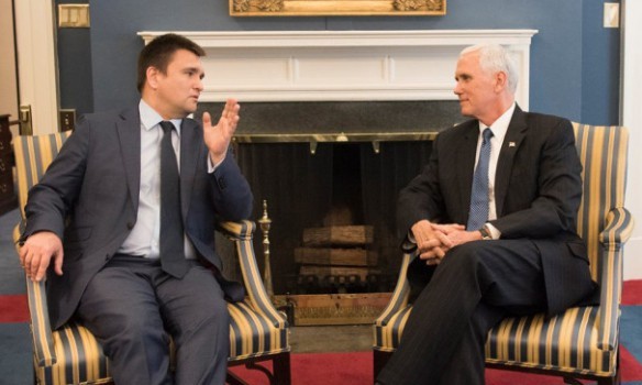 Климкин в гостях у Трампа Климкин в гостях у Трампа