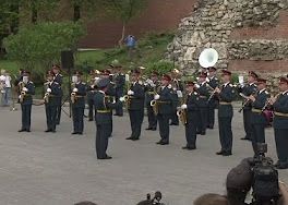 Концерт в Александровском саду в честь открытия летнего сезона программы «Военные оркестры в парках»