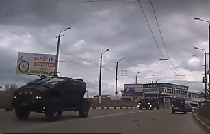 Бронеавтомобили "Фалькатус" в Крыму