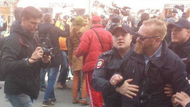 Как Милонов гей-парад в Петербурге разгонял