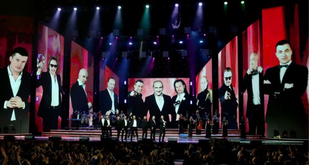 "Песни Победы" в Берлине. «Хор Турецкого»  и ансамбль «Сопрано» исполняют песни военных лет