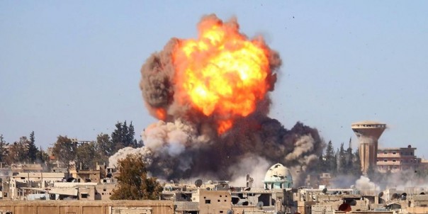 Авиация и артиллерия уничтожает боевиков, нарушающих перемирие в Дераа