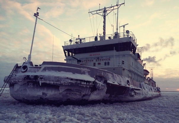 Новый боевой ледокол России "Иван Папанин"