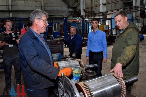 В ДНР вновь запущен «Донецкий электротехнический завод» В ДНР вновь запущен «Донецкий электротехнический завод»