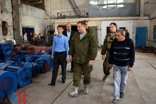 В ДНР вновь запущен «Донецкий электротехнический завод» В ДНР вновь запущен «Донецкий электротехнический завод»