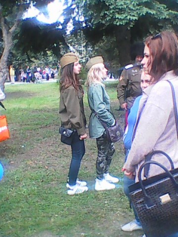 Луганск, живое фото 9 МАЯ