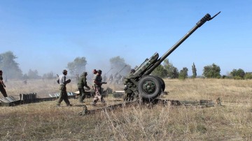 Артиллерийский залп ополченцев разметал позиции ВСУ в «серой зоне» Донбасса