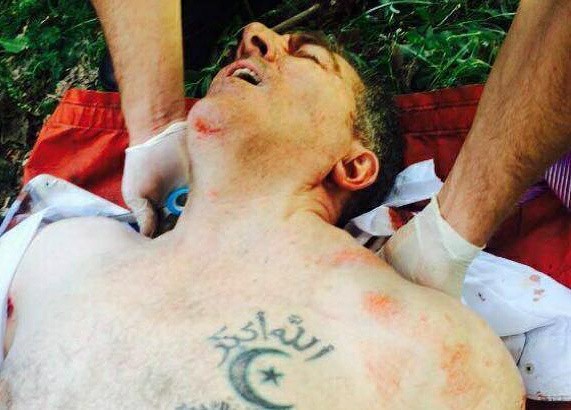 Стрельба в Киеве: совершено покушение на Адама Осмаева и Амину Окуеву. Стрельба в Киеве: совершено покушение на Адама Осмаева и Амину Окуеву.