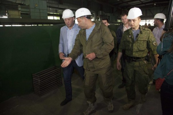 Глава ДНР принял участие в открытии завода по выпуску сварочных материалов специального назначения Глава ДНР принял участие в открытии завода по выпуску сварочных материалов специального назначения