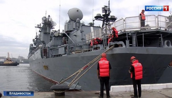 Флагман Тихоокеанского флота вернулся во Владивосток