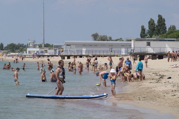 Пустые пляжи Крыма с квадрокоптера Пустые пляжи Крыма с квадрокоптера