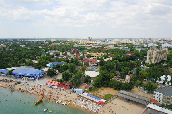 Пустые пляжи Крыма с квадрокоптера Пустые пляжи Крыма с квадрокоптера