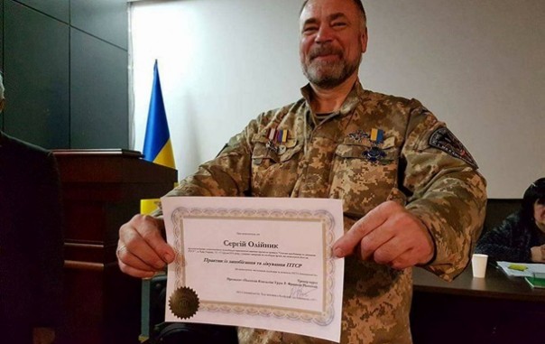 В центре Киева утилизировали хероя АТЫ начальника разведки 54-й ОМБР