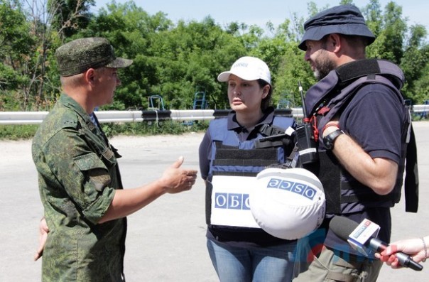 Сводка от НМ ЛНР 23 июня 2017. Брифинг представителя НМ ЛНР под-ка Марочко А. В. и уполномоченного представителя ЛНР на Минских переговорах В. Дейнего