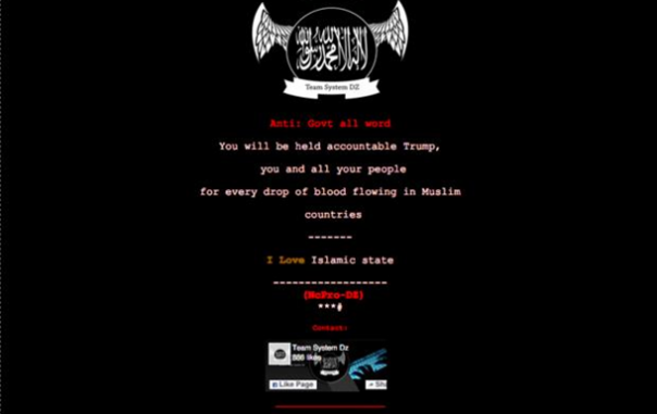 Хакеры ИГИЛ взломали сайты правительства США