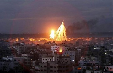 Фосфорные вспышки над Мосулом как прощальный салют уходящей эпохе. Александр Запольскис